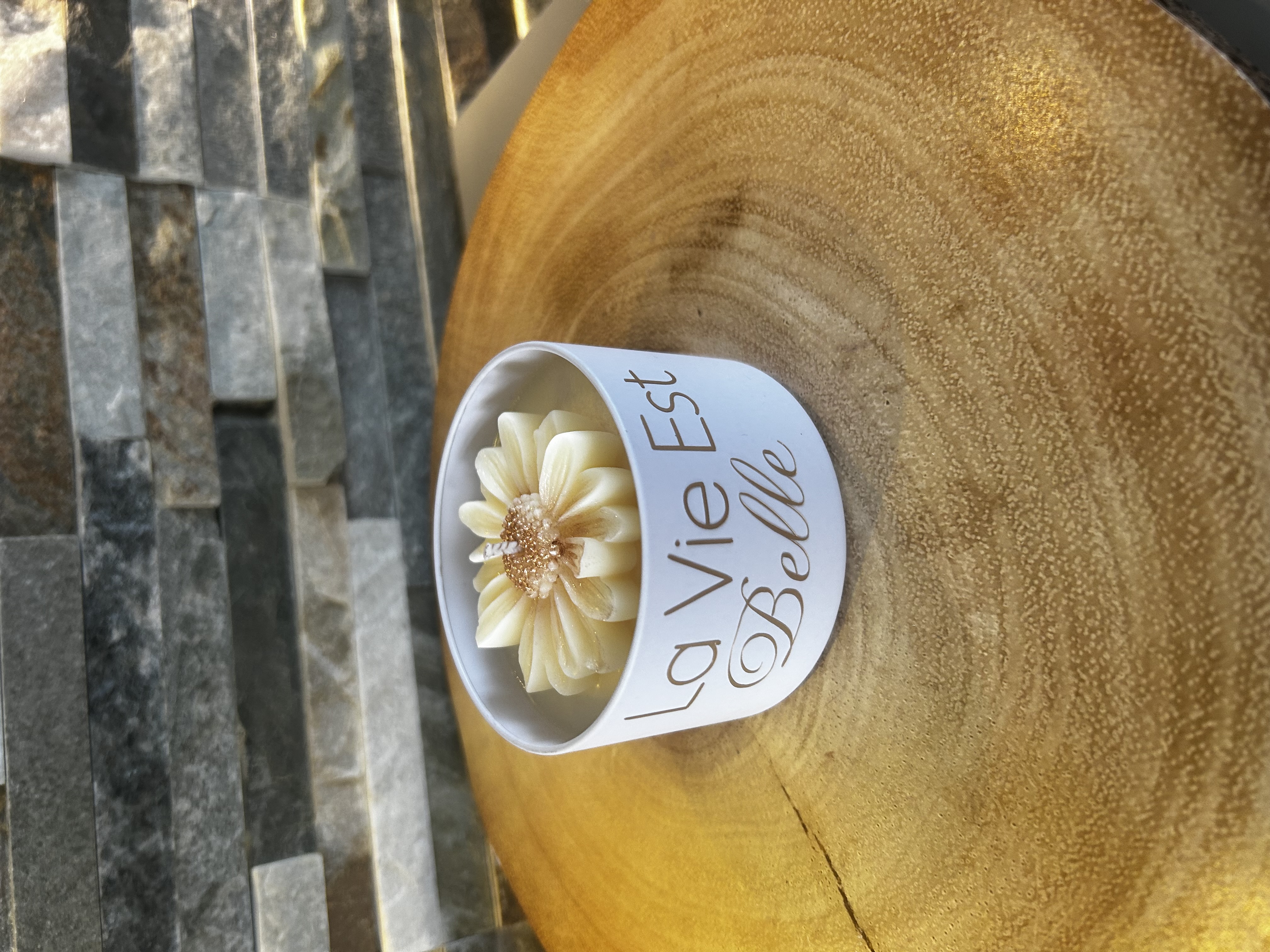 Decorative Flower Candle