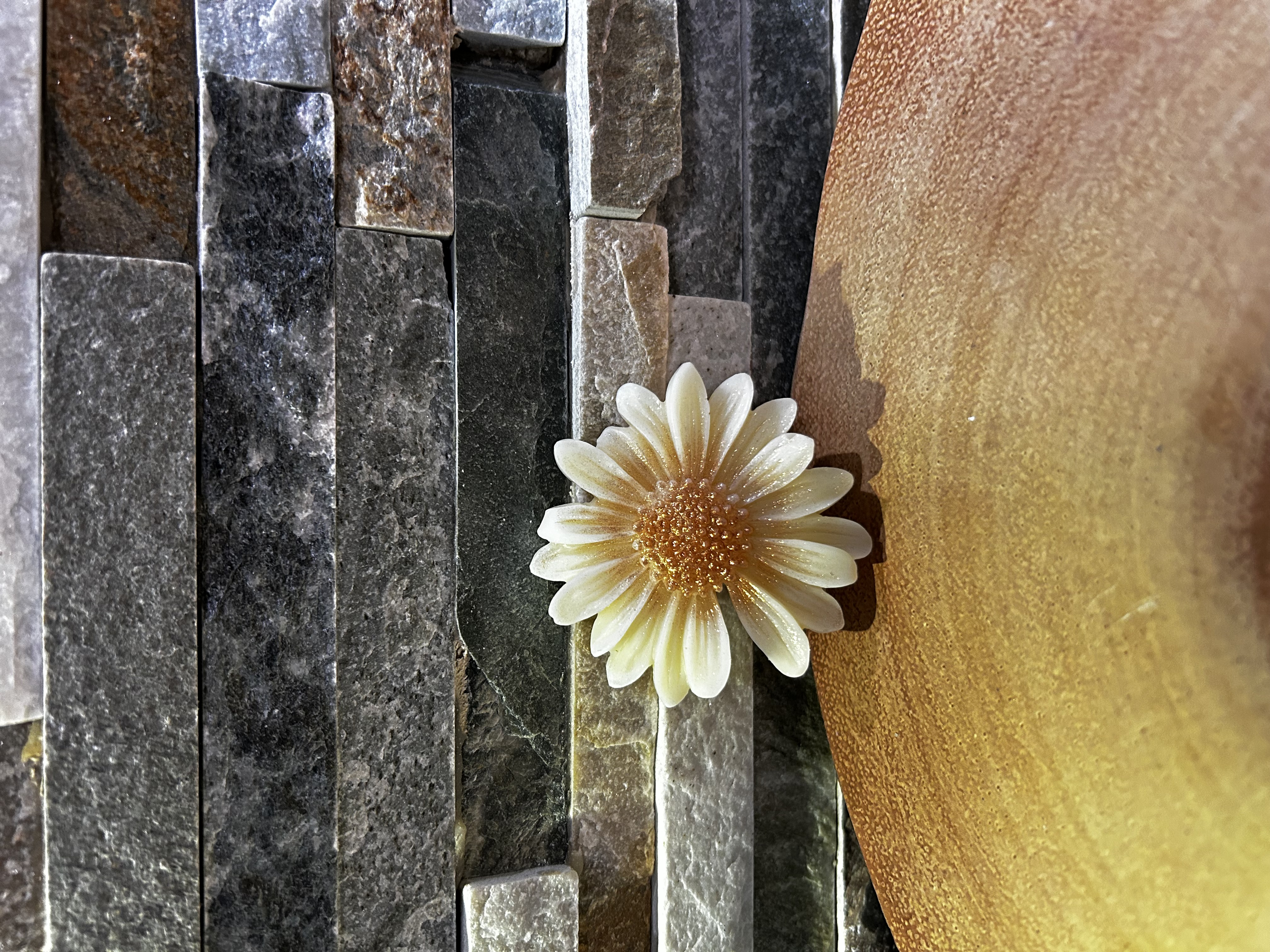 Small Daisy Flower Wax Melt