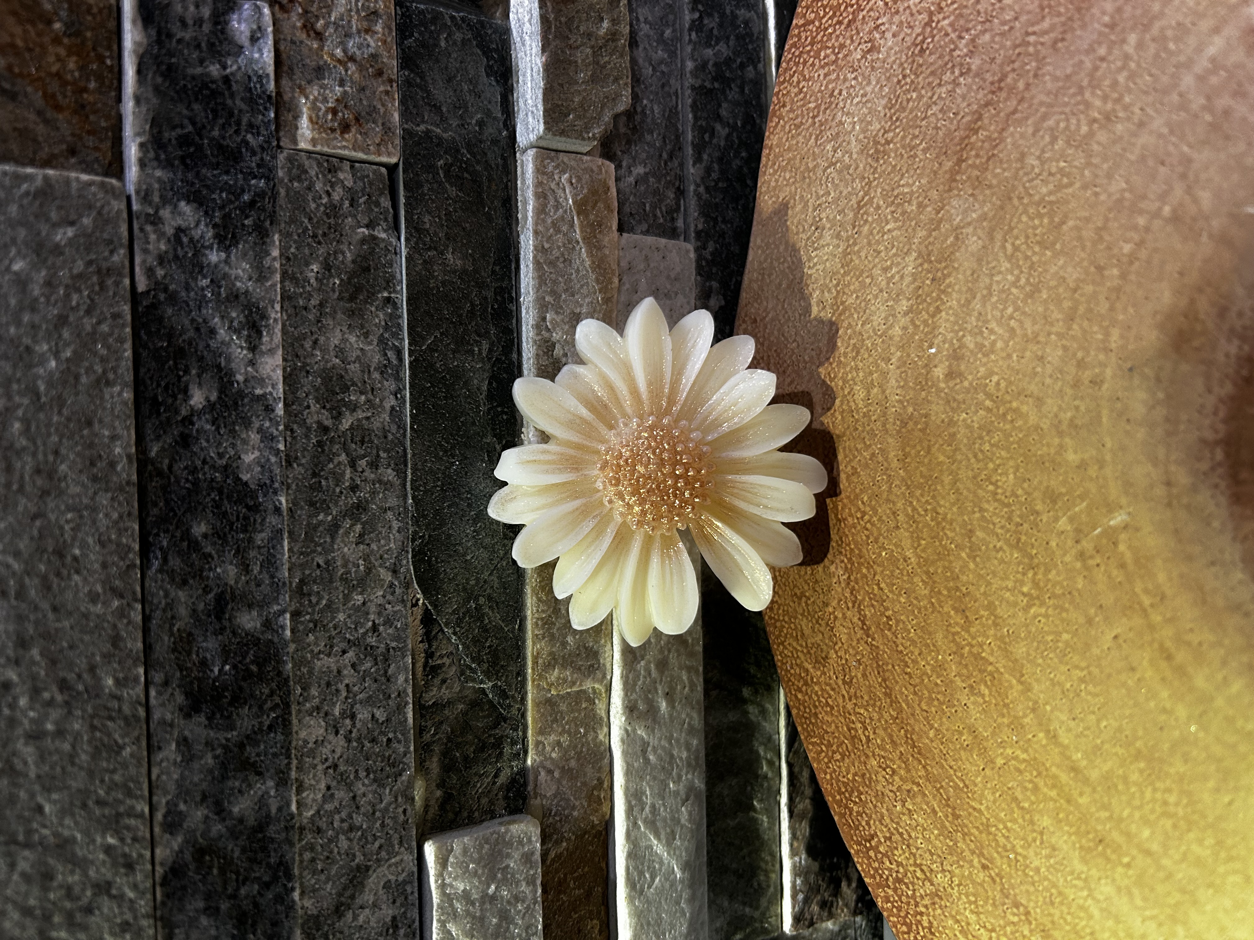 Small Daisy Flower Wax Melt