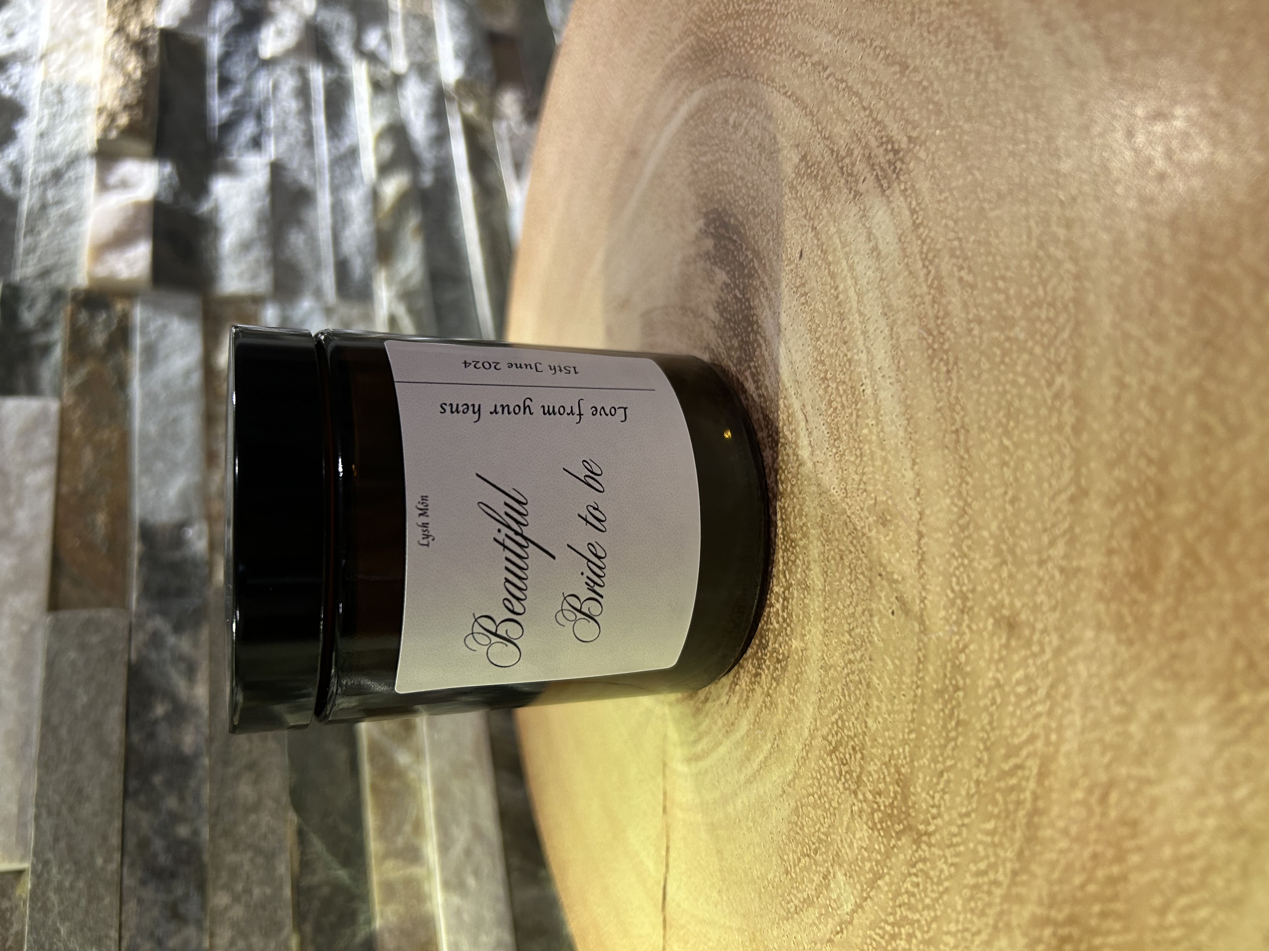 Beautiful Bride To Be Candle