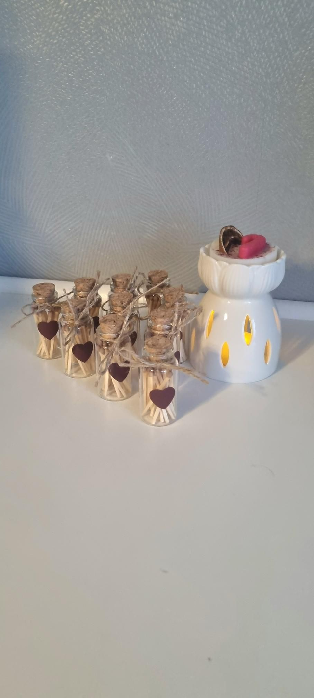 Matches in Glass Jar