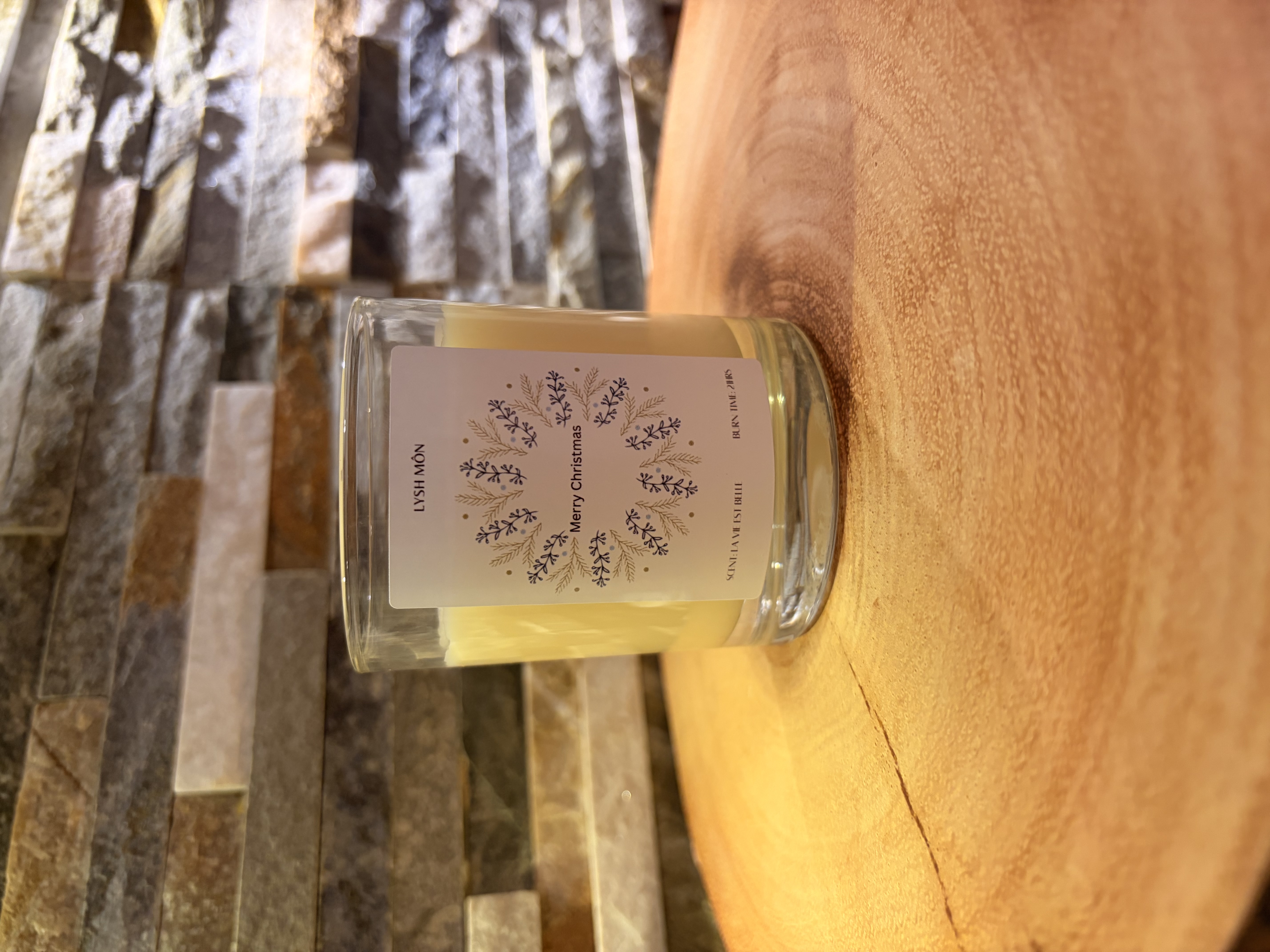 Christmas Wreath Soy Wax Candle