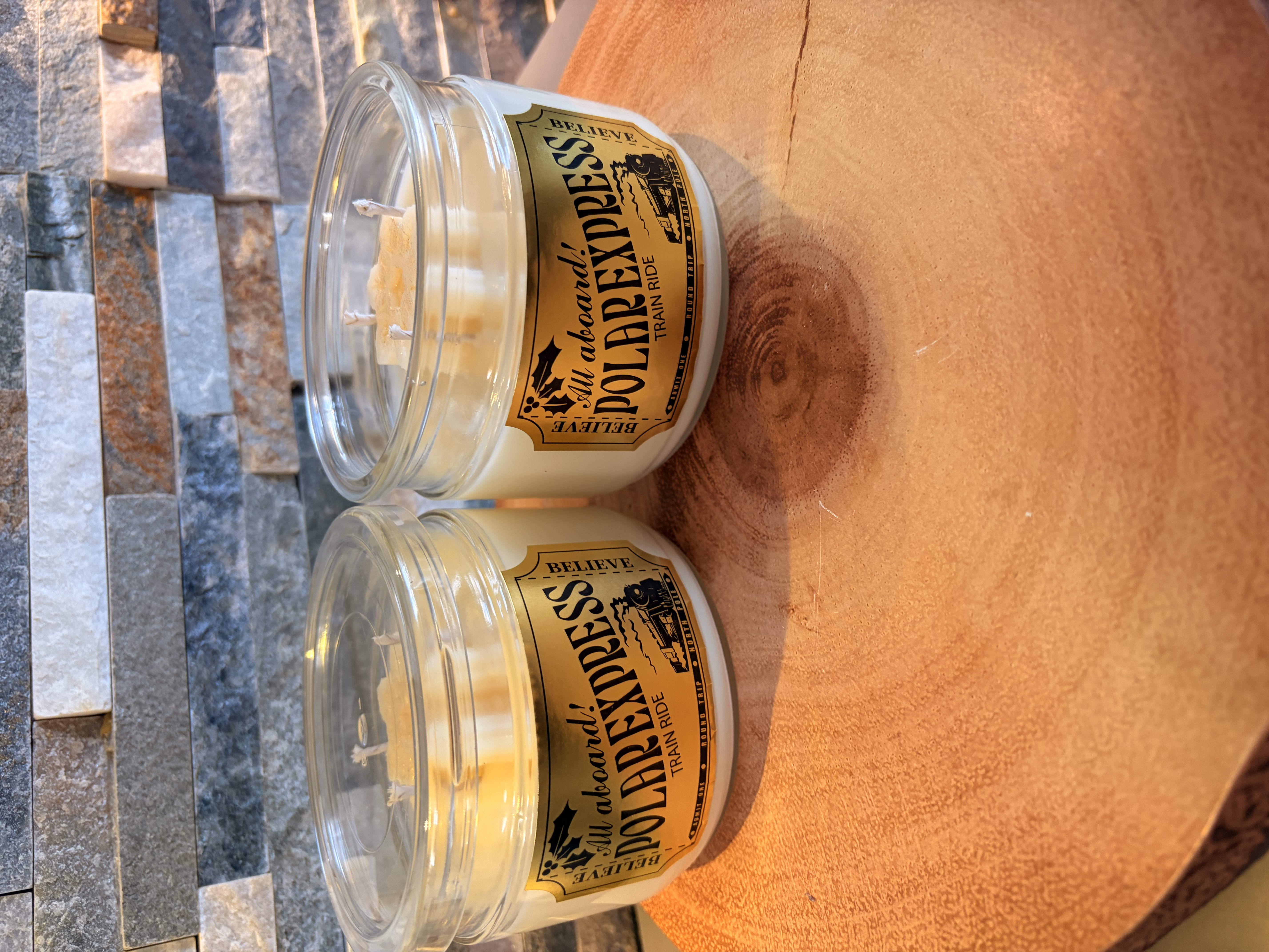 Polar Express Candle 