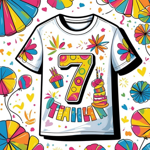 Seventh Birthday T-Shirt