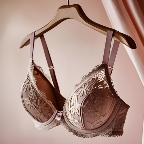 Lace Embroidered Bra