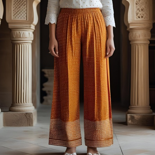 Women's Printed Palazzo Pants