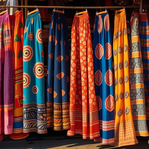 Vibrant Patterned Skirts
