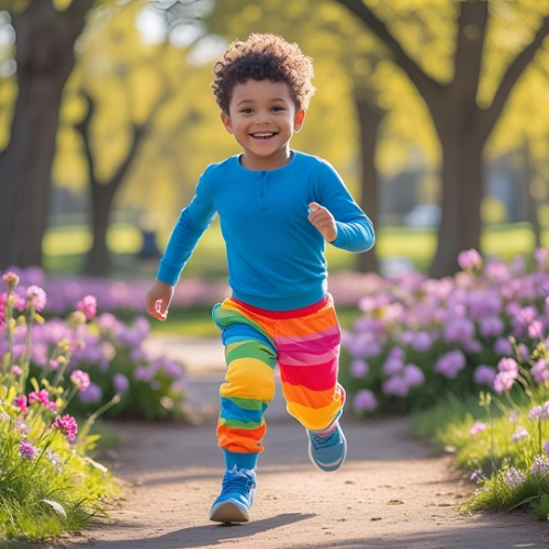 Colorful Children's Pants