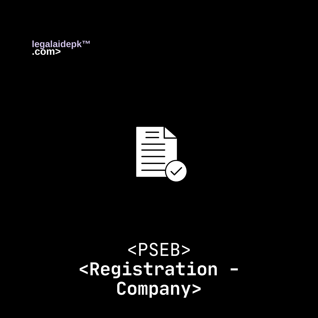 PSEB Registration (Company Renewal)