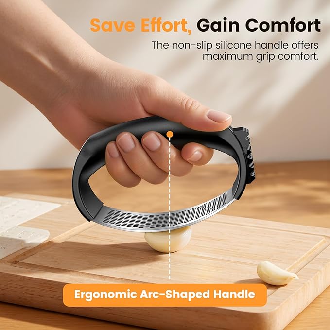 Garlic Press Crusher