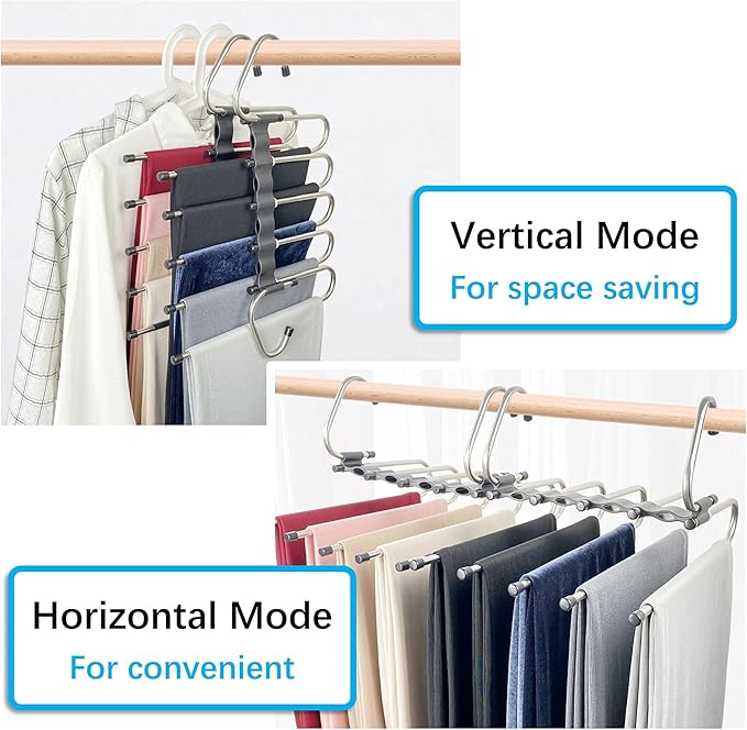 Multifunctional Pant Hangers Set