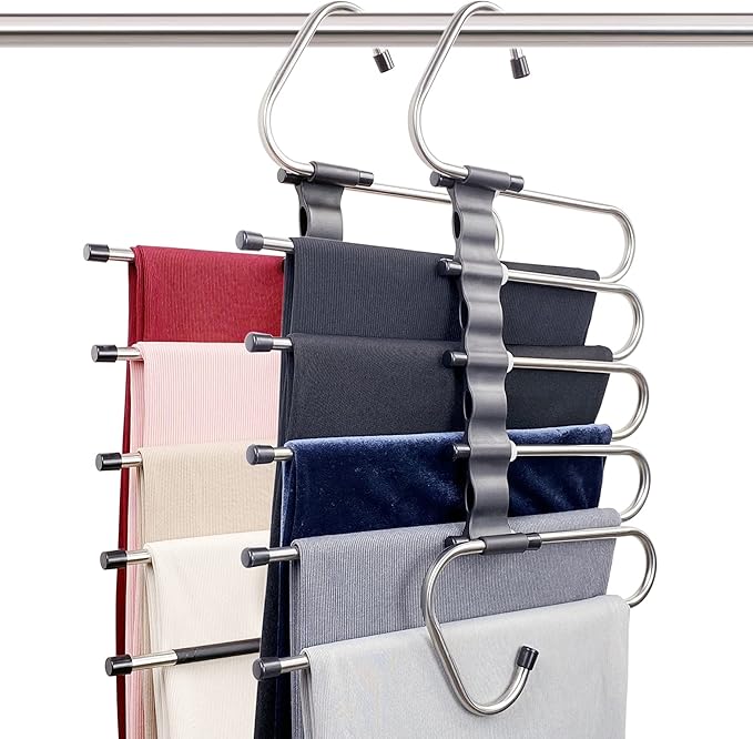 Multifunctional Pant Hangers Set