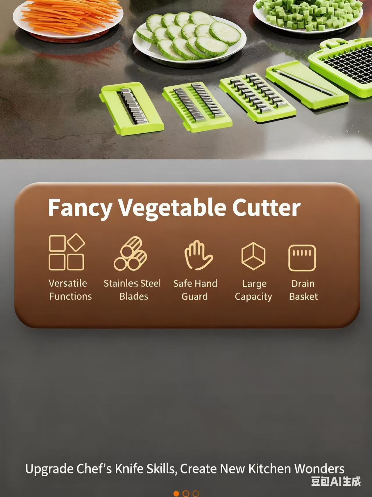 15-in -1 Vegetable Dicer Cutter