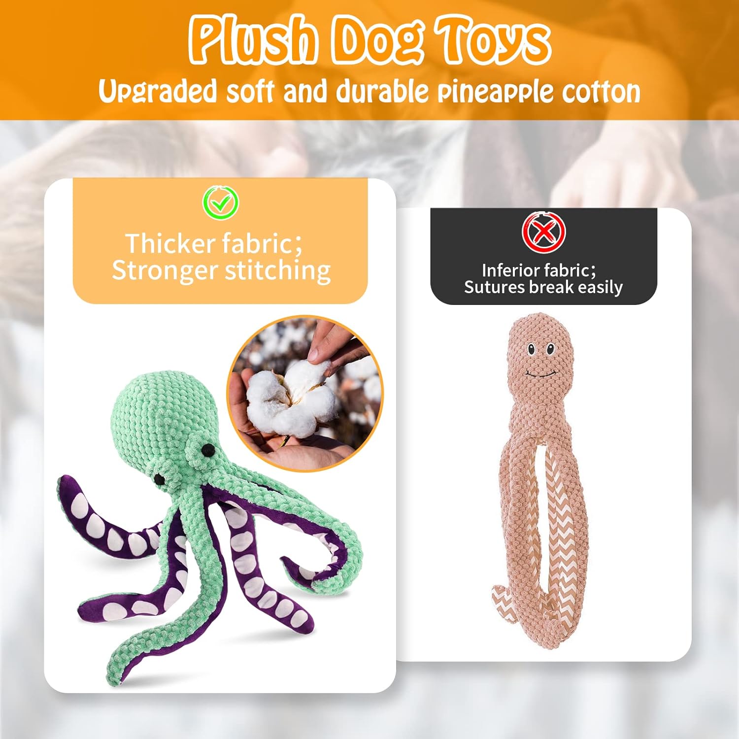 Purple Octopus Plush Toy