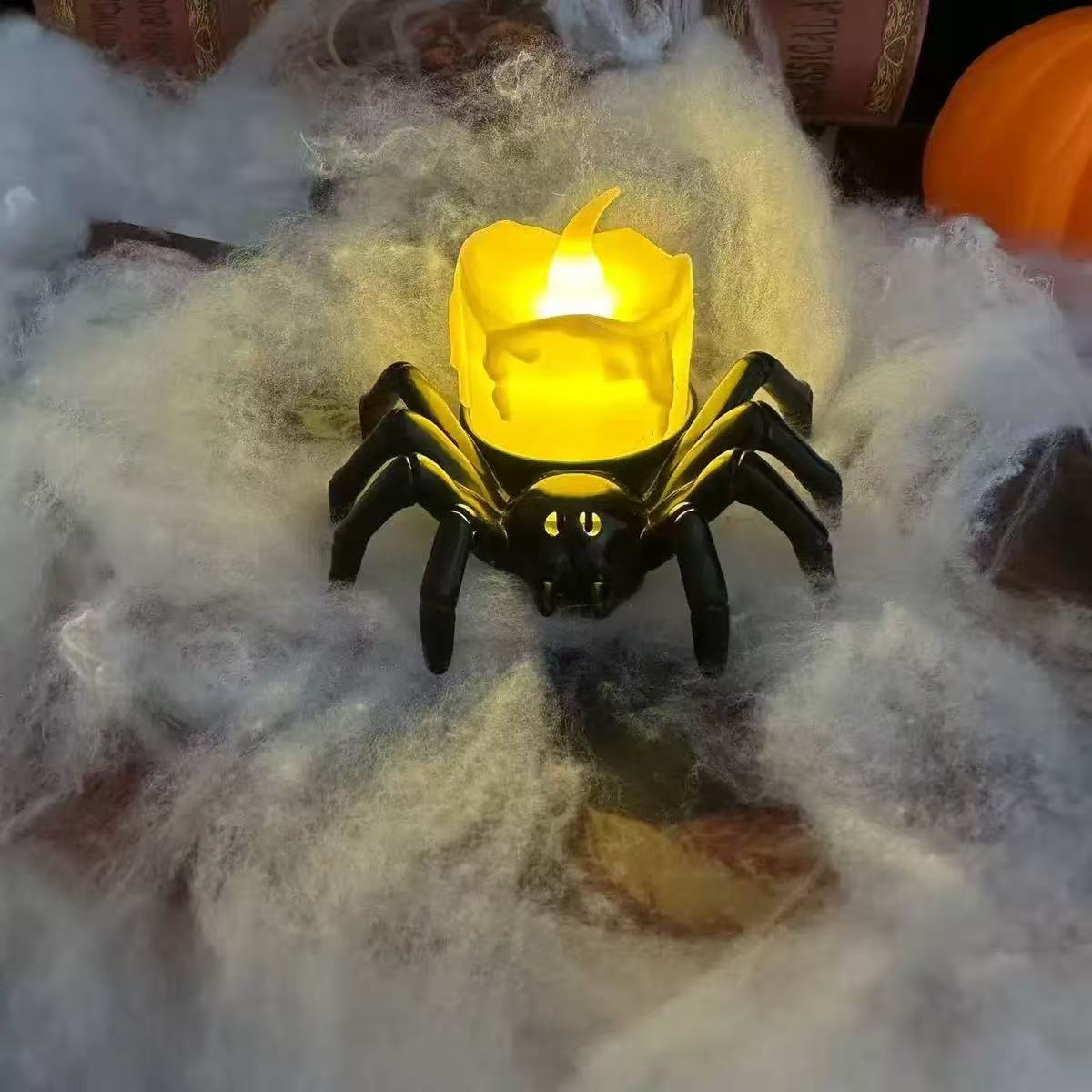 Halloween Spider Candle Lights