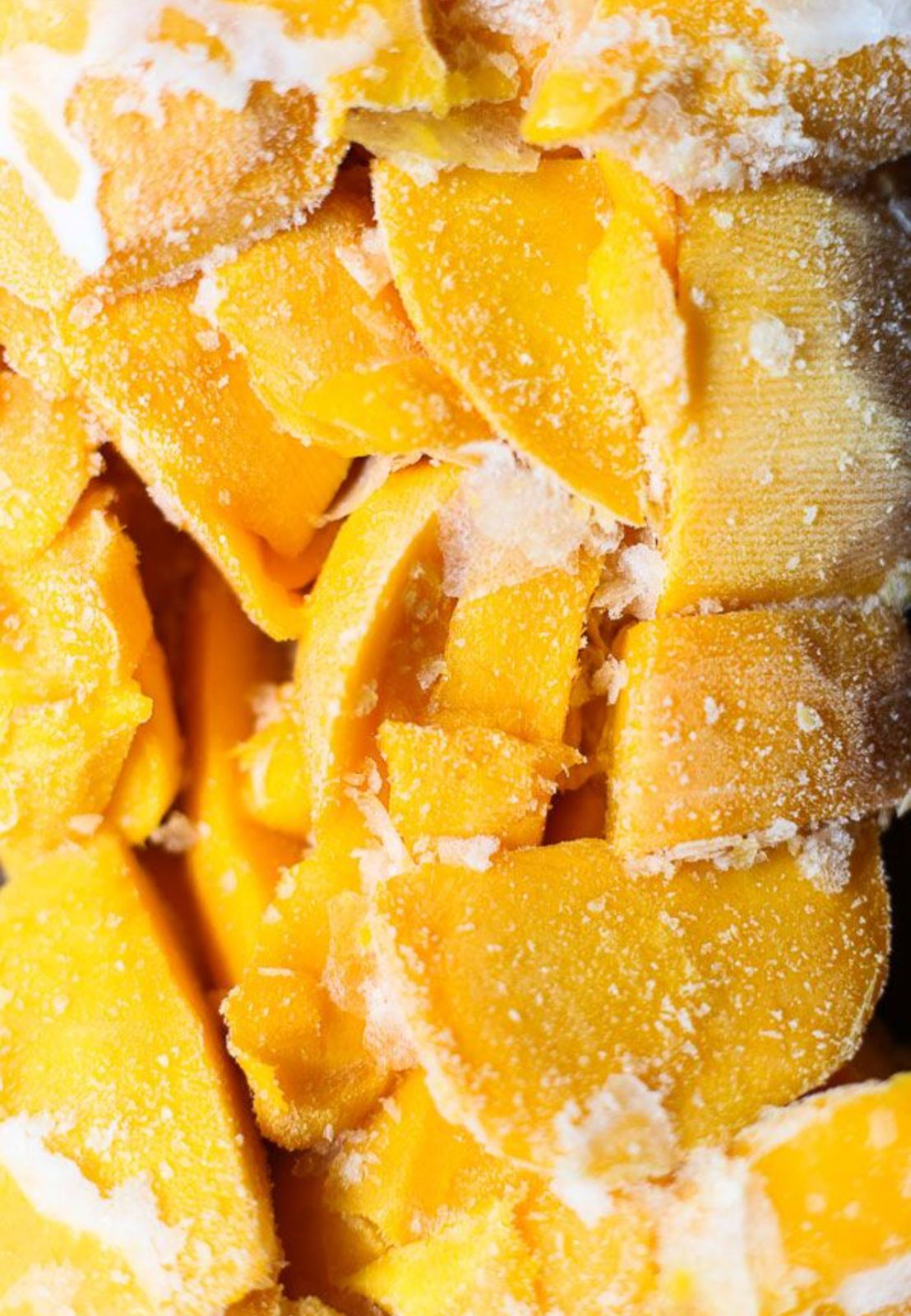 Frozen Mango Slices