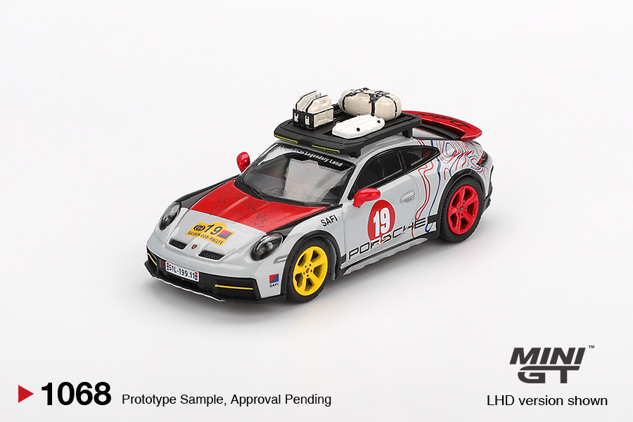 Mini GT PORSCHE 911 (992) DAKAR "UNCLE RALLY" 2024