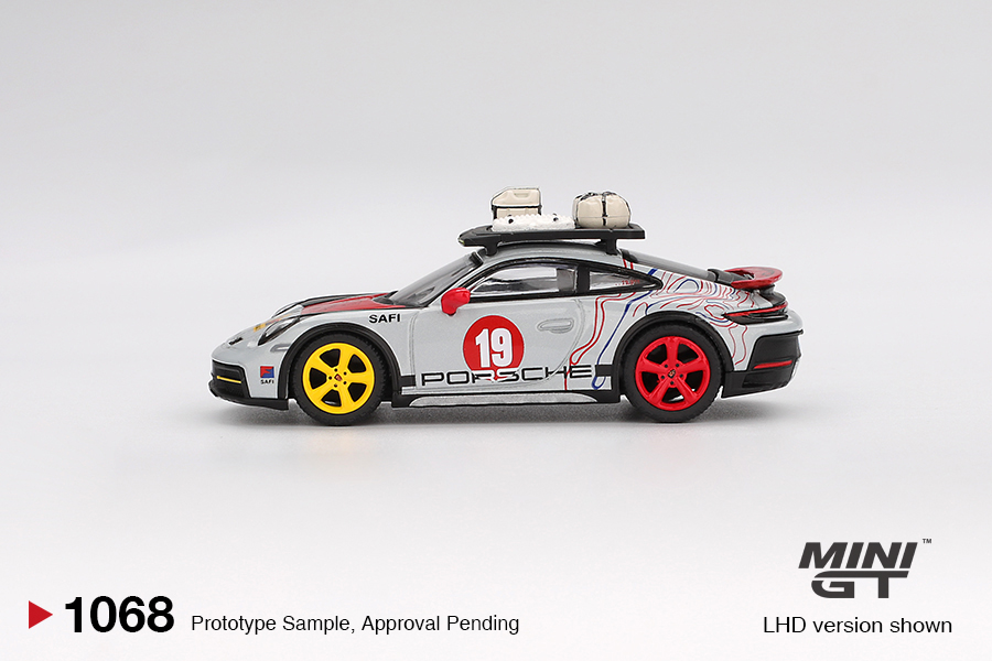 Mini GT PORSCHE 911 (992) DAKAR "UNCLE RALLY" 2024