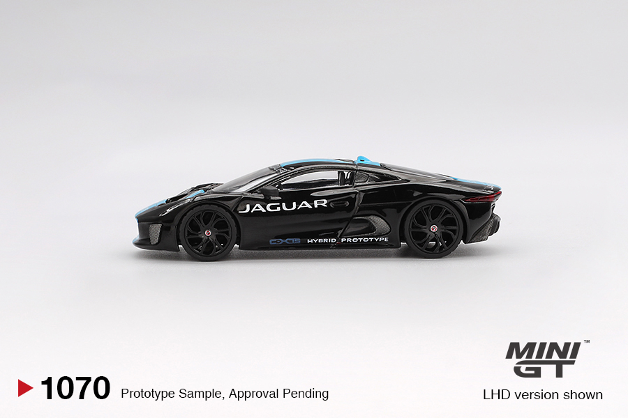 MINI GT JAGUAR C-X75 BLACK JAGUAR CX75 BLACK 2010