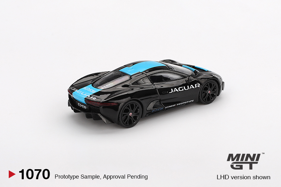 MINI GT JAGUAR C-X75 BLACK JAGUAR CX75 BLACK 2010