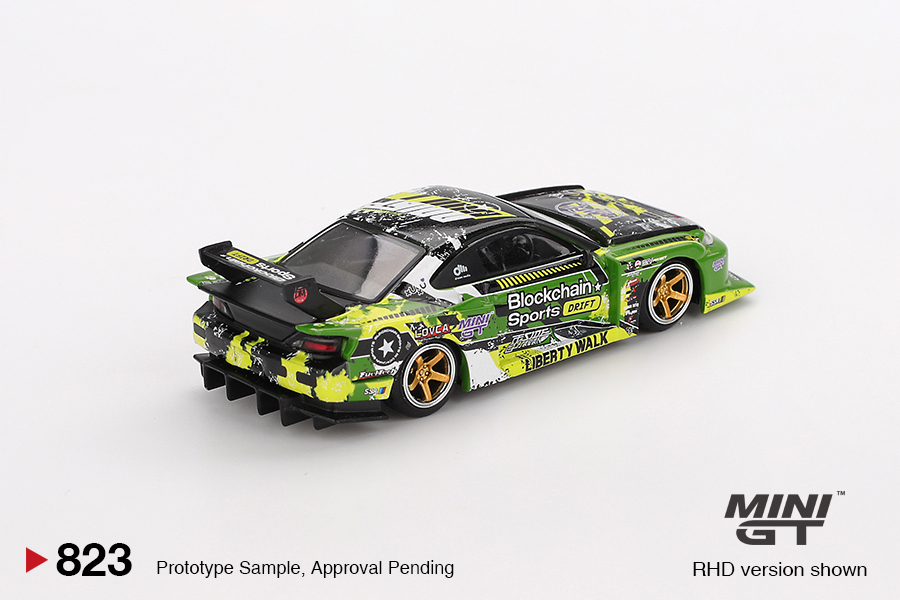 MINI GT NISSAN SILVIA S15 LB-SUPER  SILHOUETTE #555 V2 FORMULA DRIFT JAPAN 2024