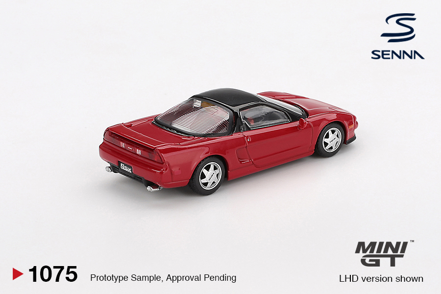 Mini GT HONDA NSX PROTOTYPE  MIDSHIP SPORTS AYRTON SENNA W/ FIGURE 1989