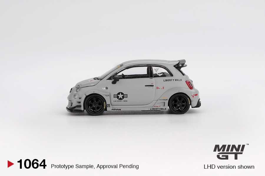 Mini GT FIAT ABARTH 595 LB-WORKS X  ABAS WORKS FIGHTERS 2024