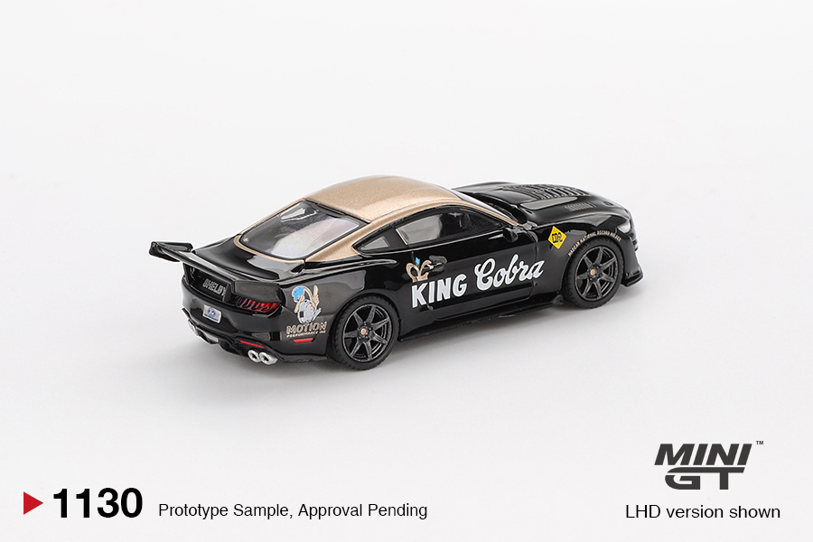 MINI GT SHELBY GT500 DRAGON SNAKE CONCEPT BLACK & GOLD 2020