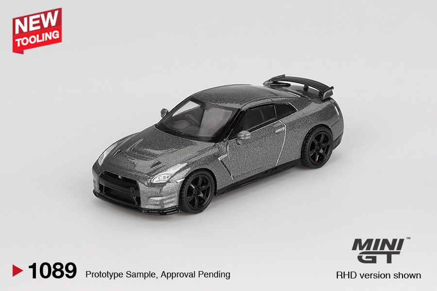MINI GT Nissan GTR 35 CRS VERSION DARK METAL GRAY 2013