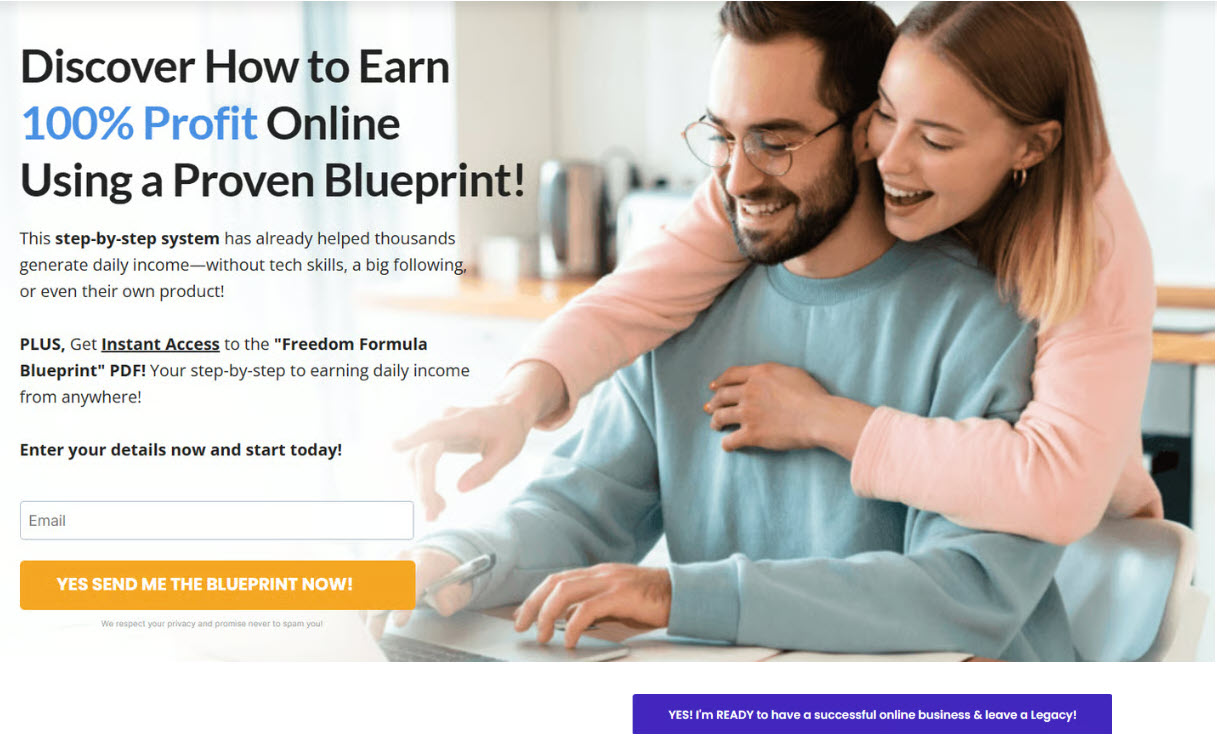 Freedom Formula Blueprint PDF