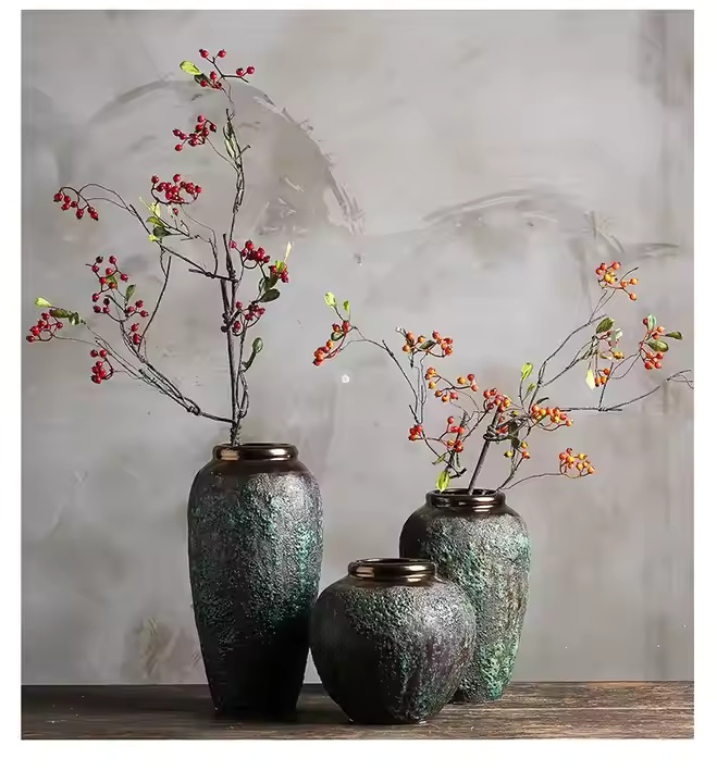 The Foundry Vase – Antique-Inspired Terracotta for Cultivated Interiors