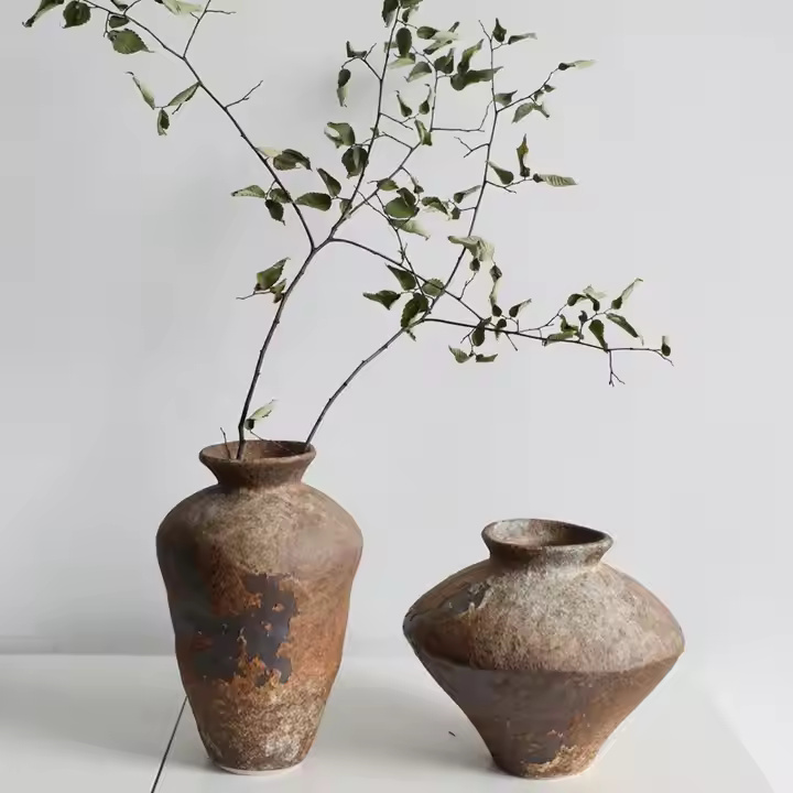 The Estate Vase – Whitewashed Clay Statement for Collected Spaces