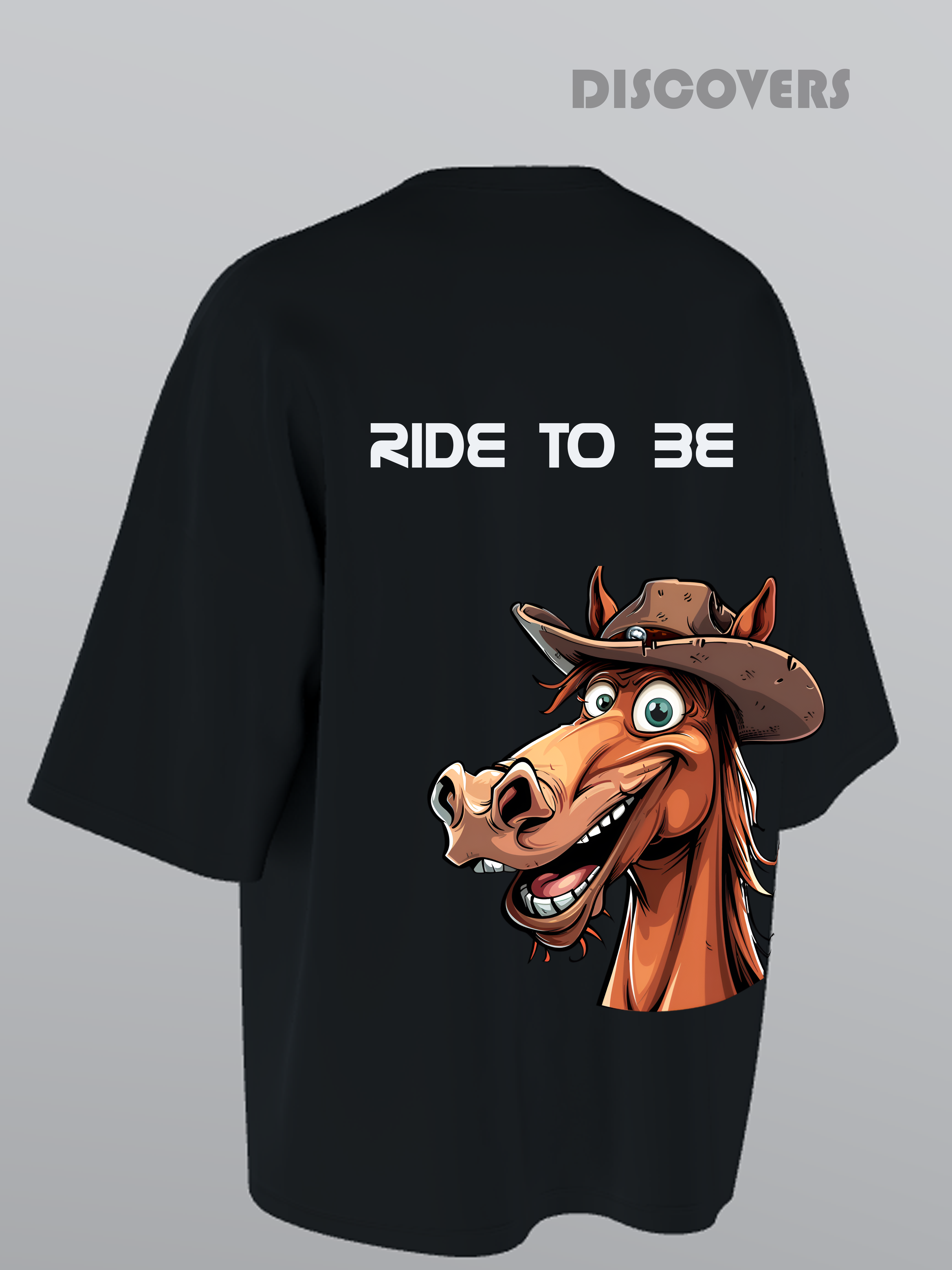 Ride To Be Cartoon Horse T-shirt