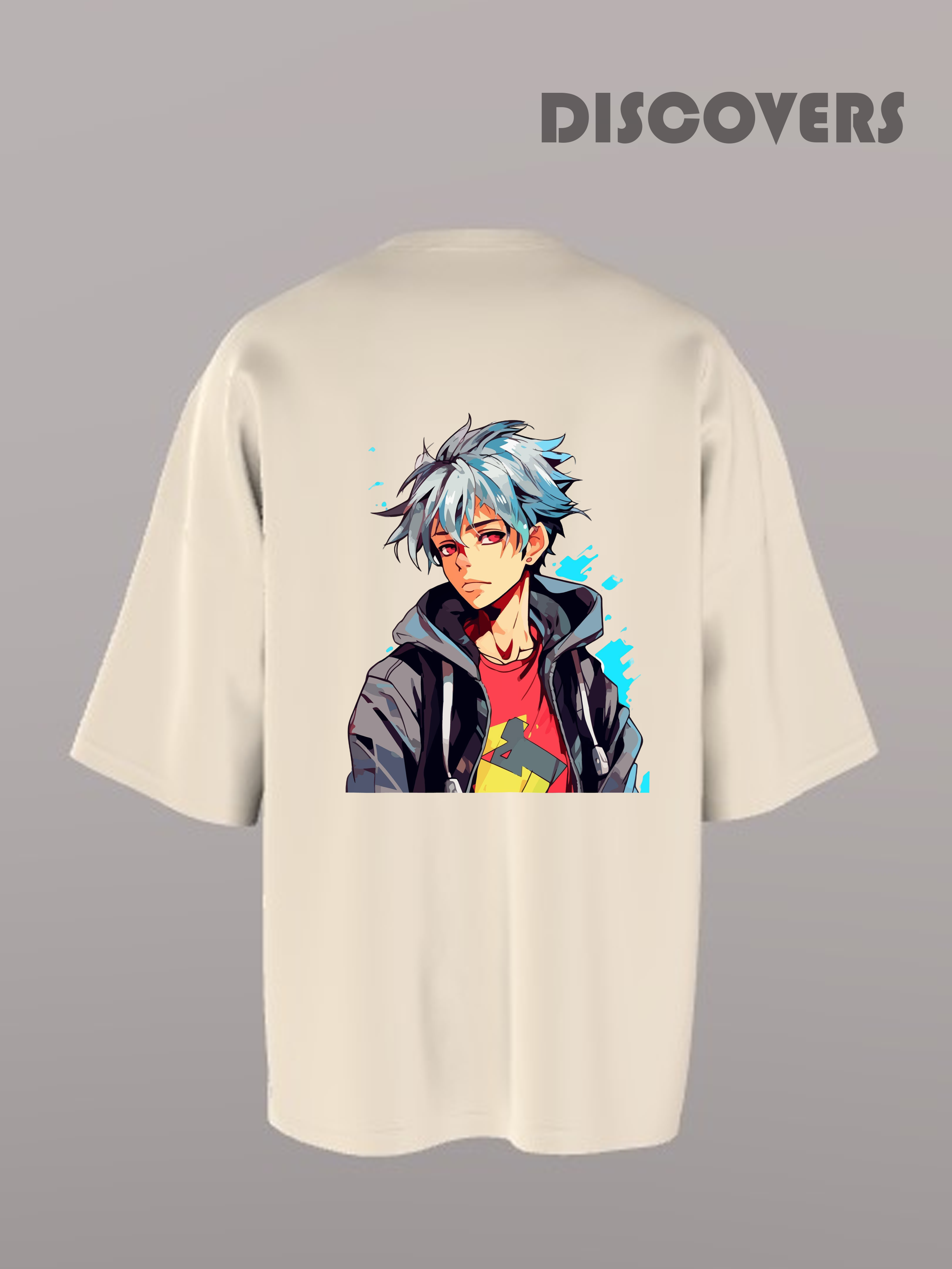 Anime Graphic Oversized T-Shirt