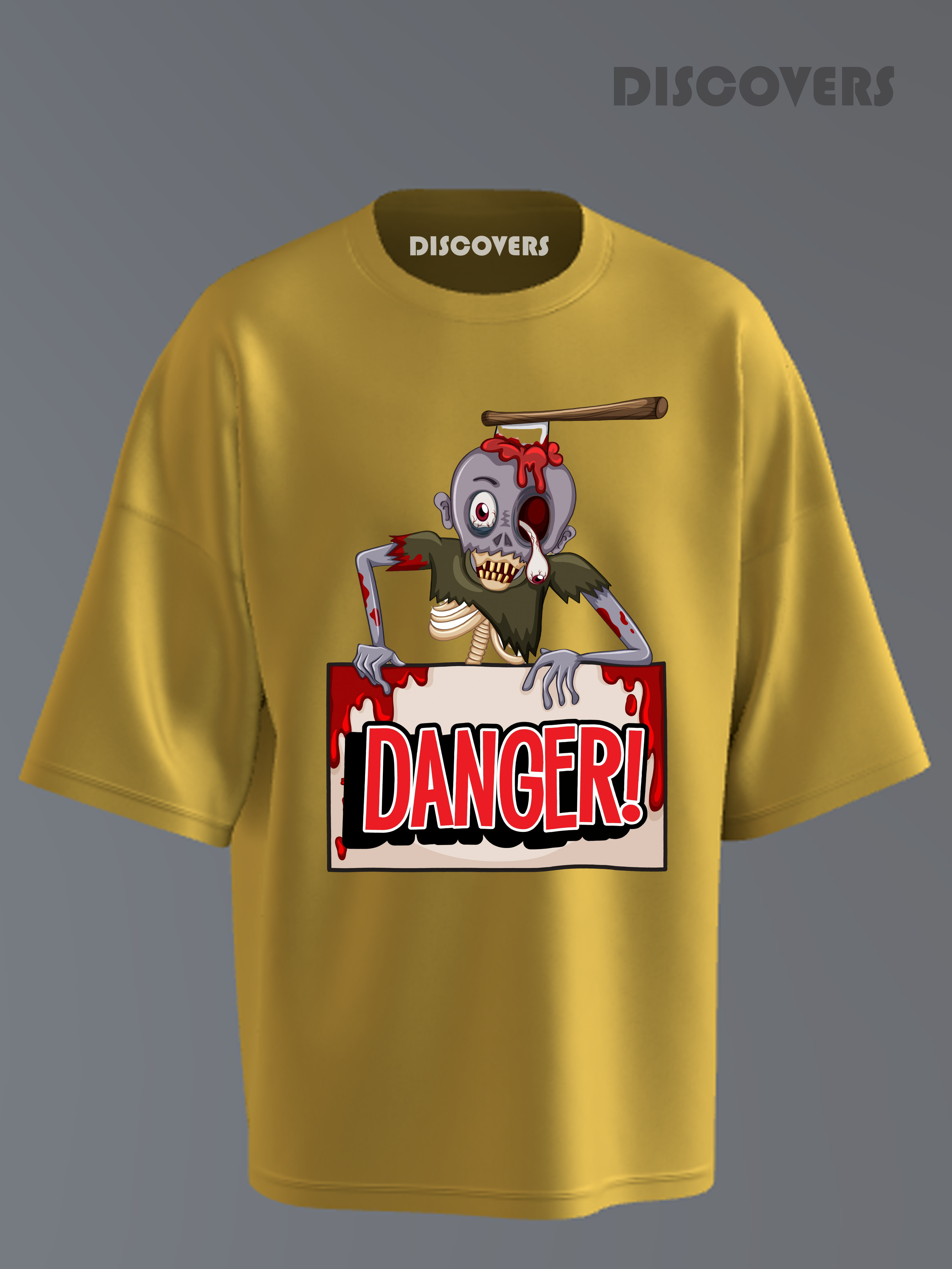 Zombie Danger Graphic T-Shirt