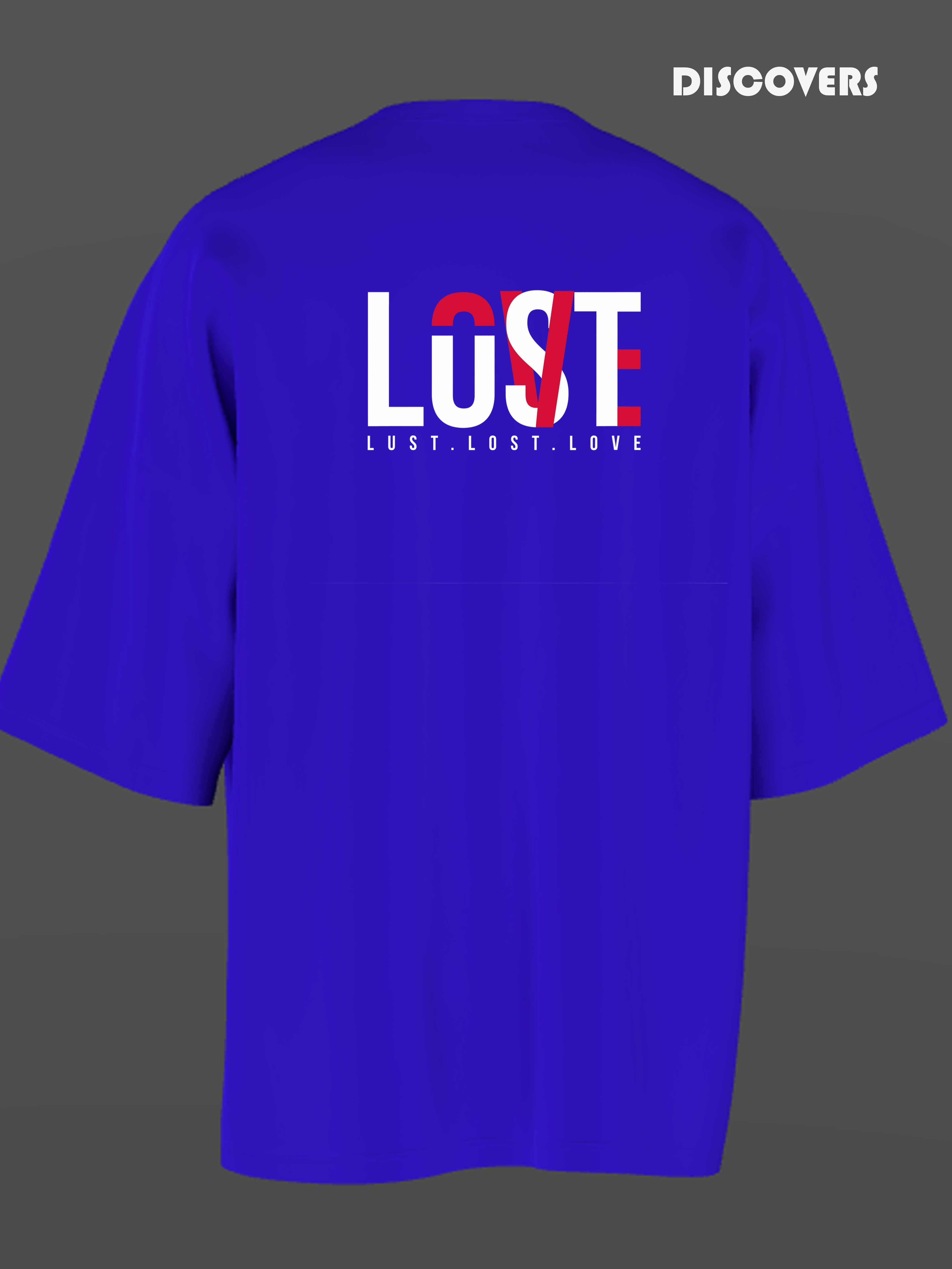 Blue Oversized T-Shirt