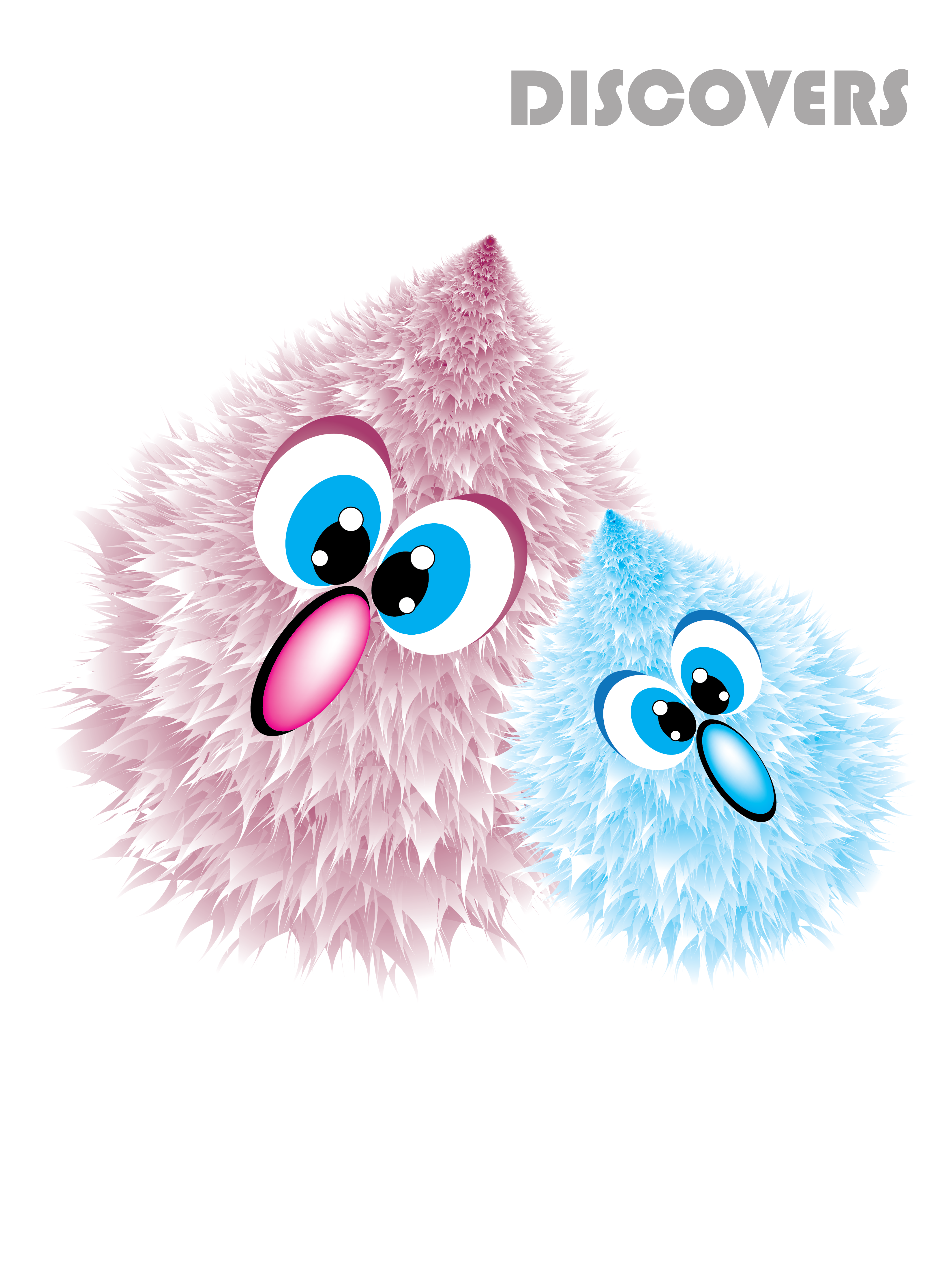 Cute Fluffy Cartoon T-shirt