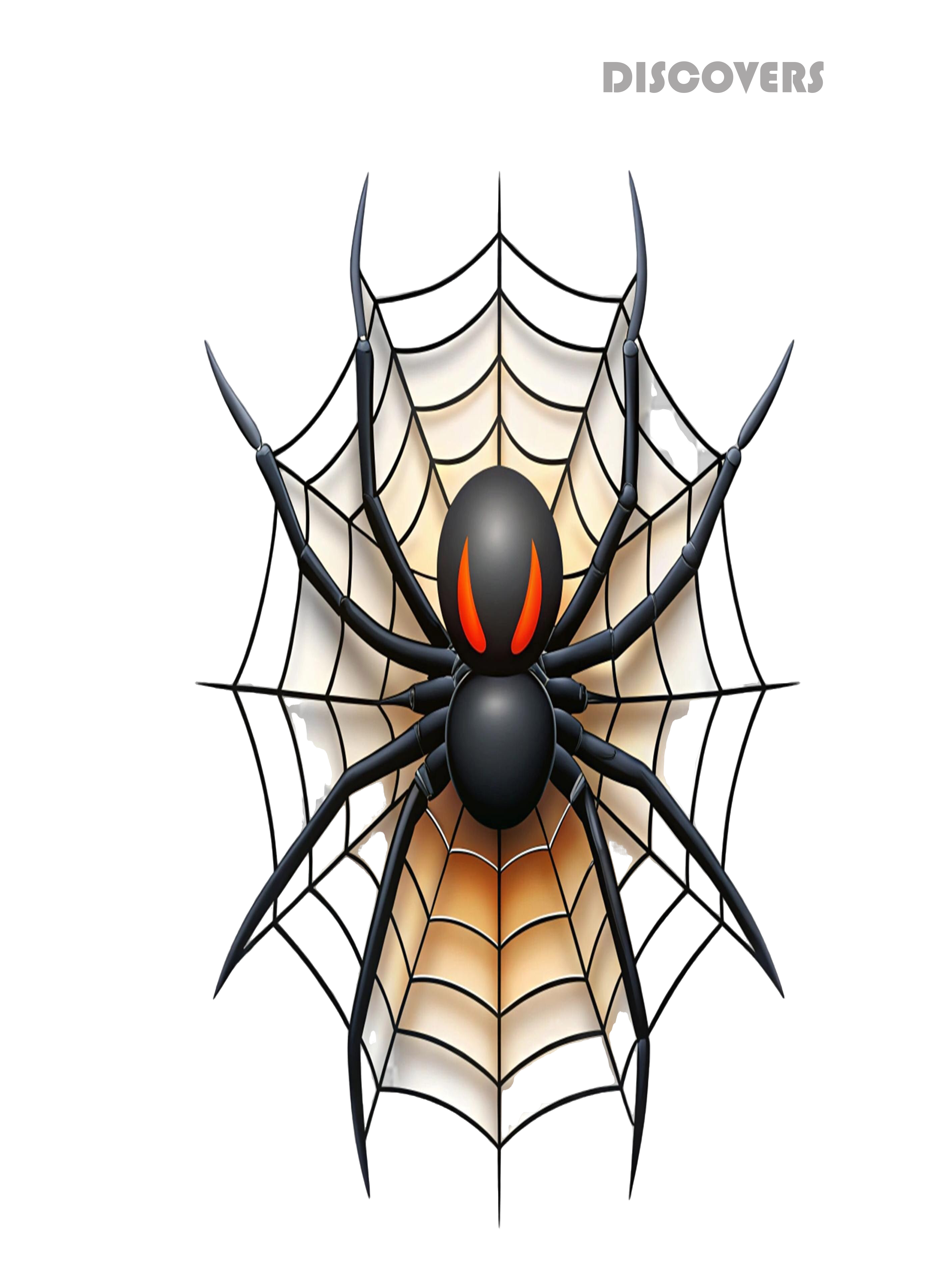 Yellow Spider Web T-Shirt