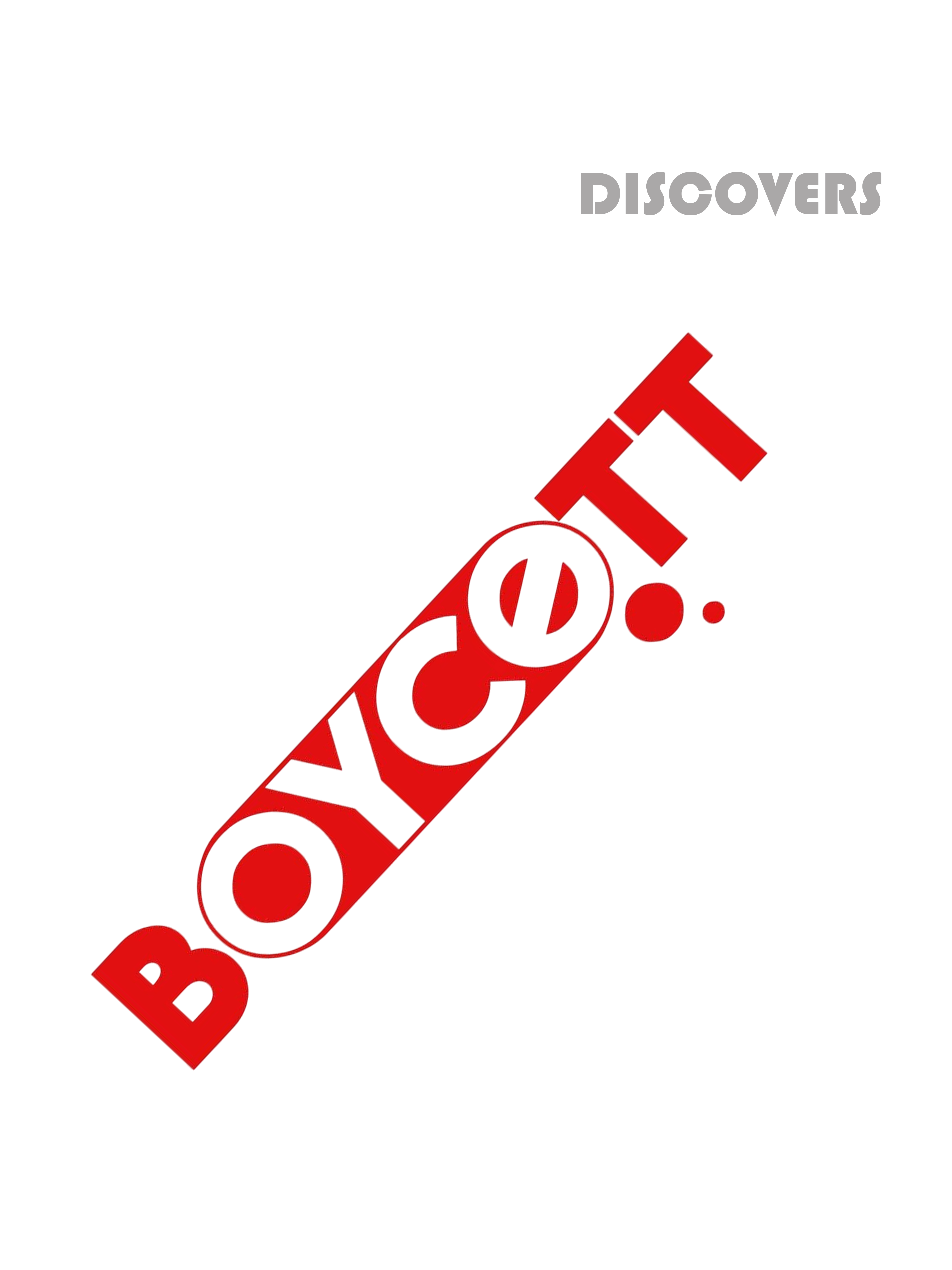 Boycott Graphic Oversized T-Shirt