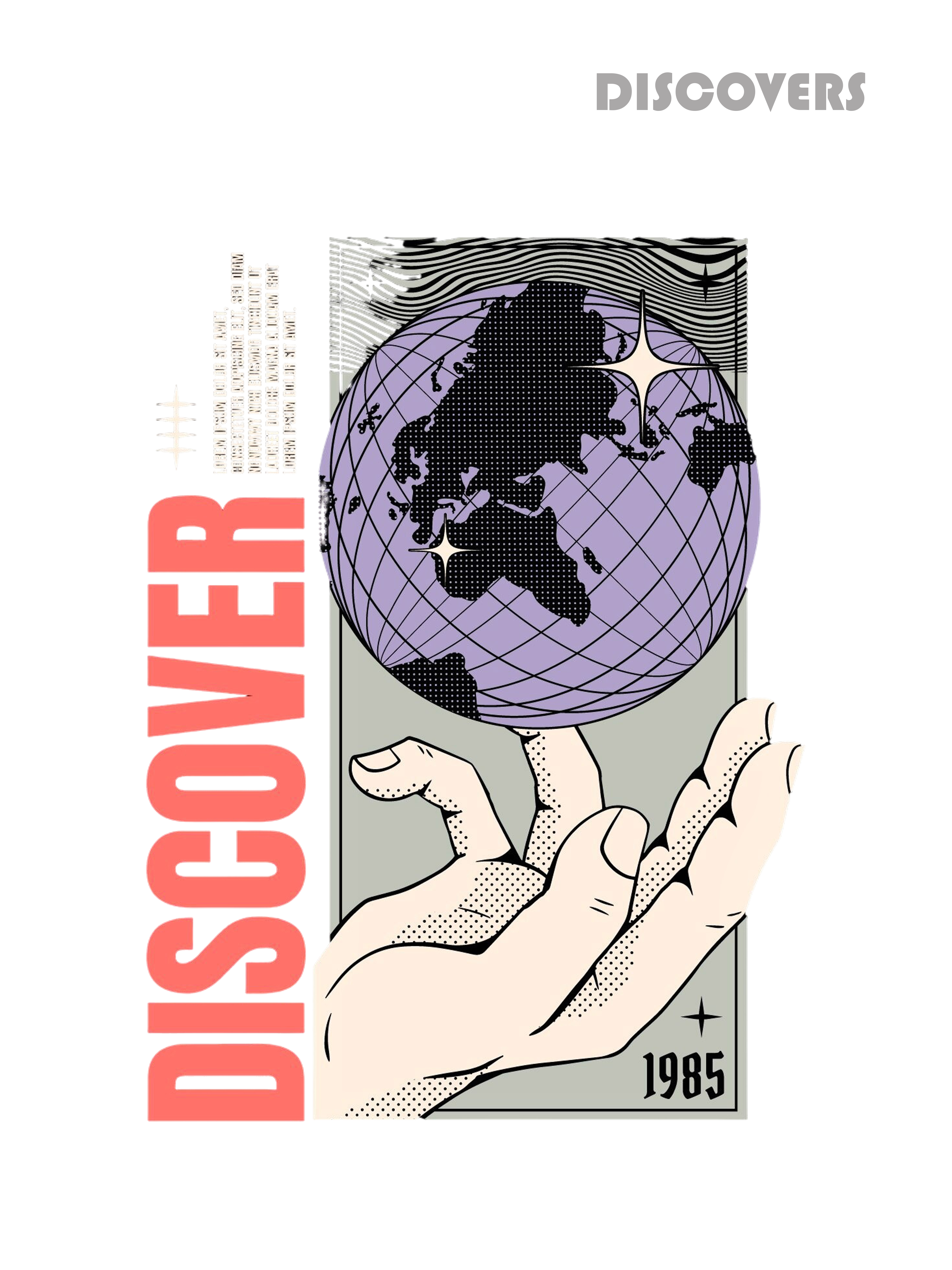 Discover Graphic T-Shirt