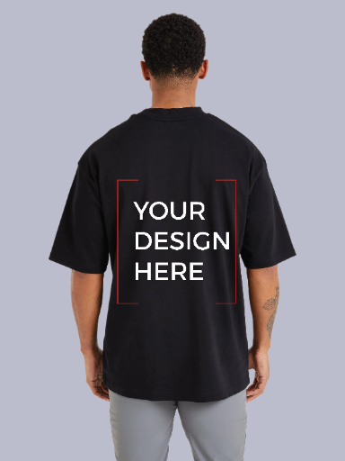 Customizable Black T-Shirt