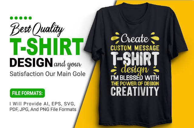 Customizable White T-Shirt