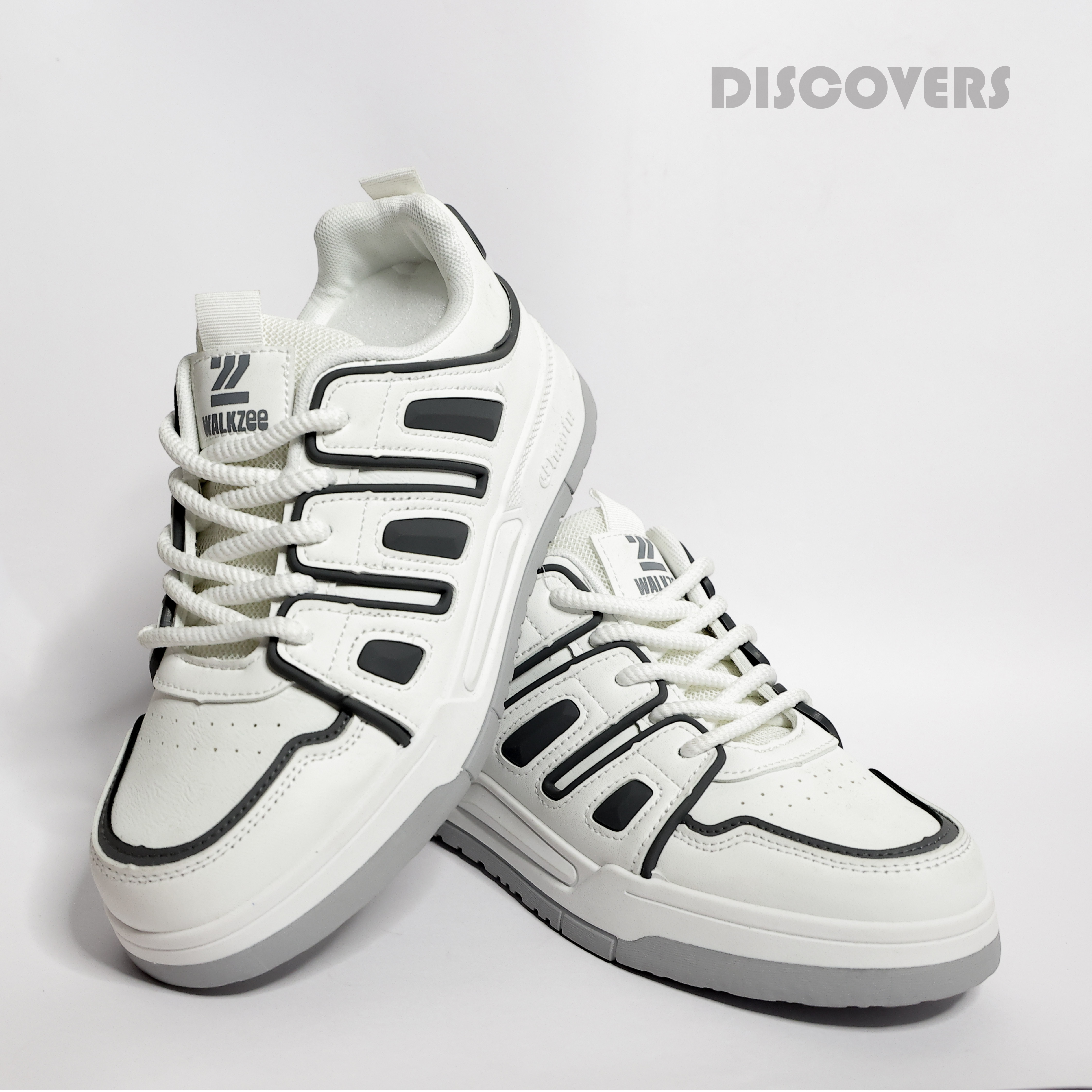 White and Black Sneakers