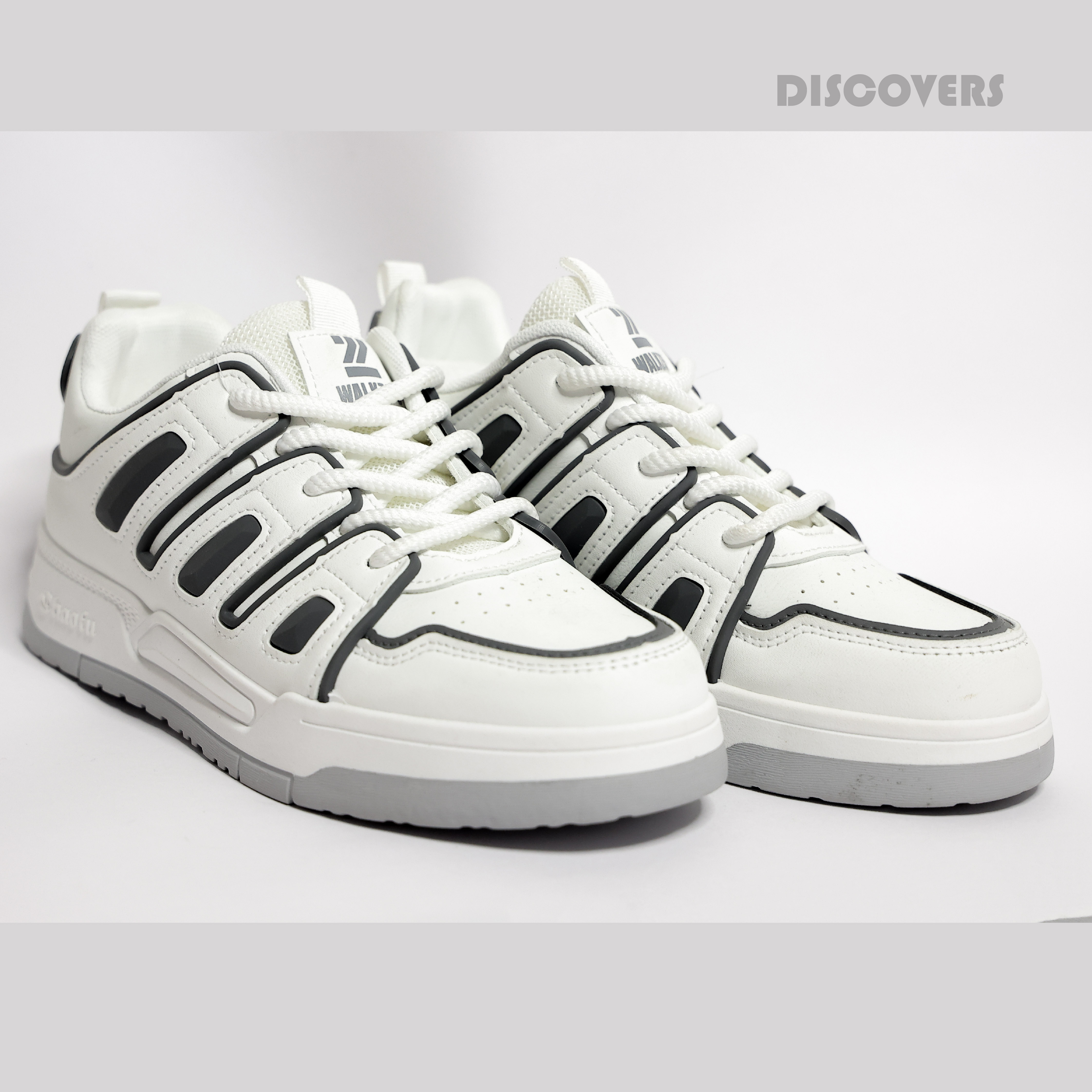 White and Black Sneakers