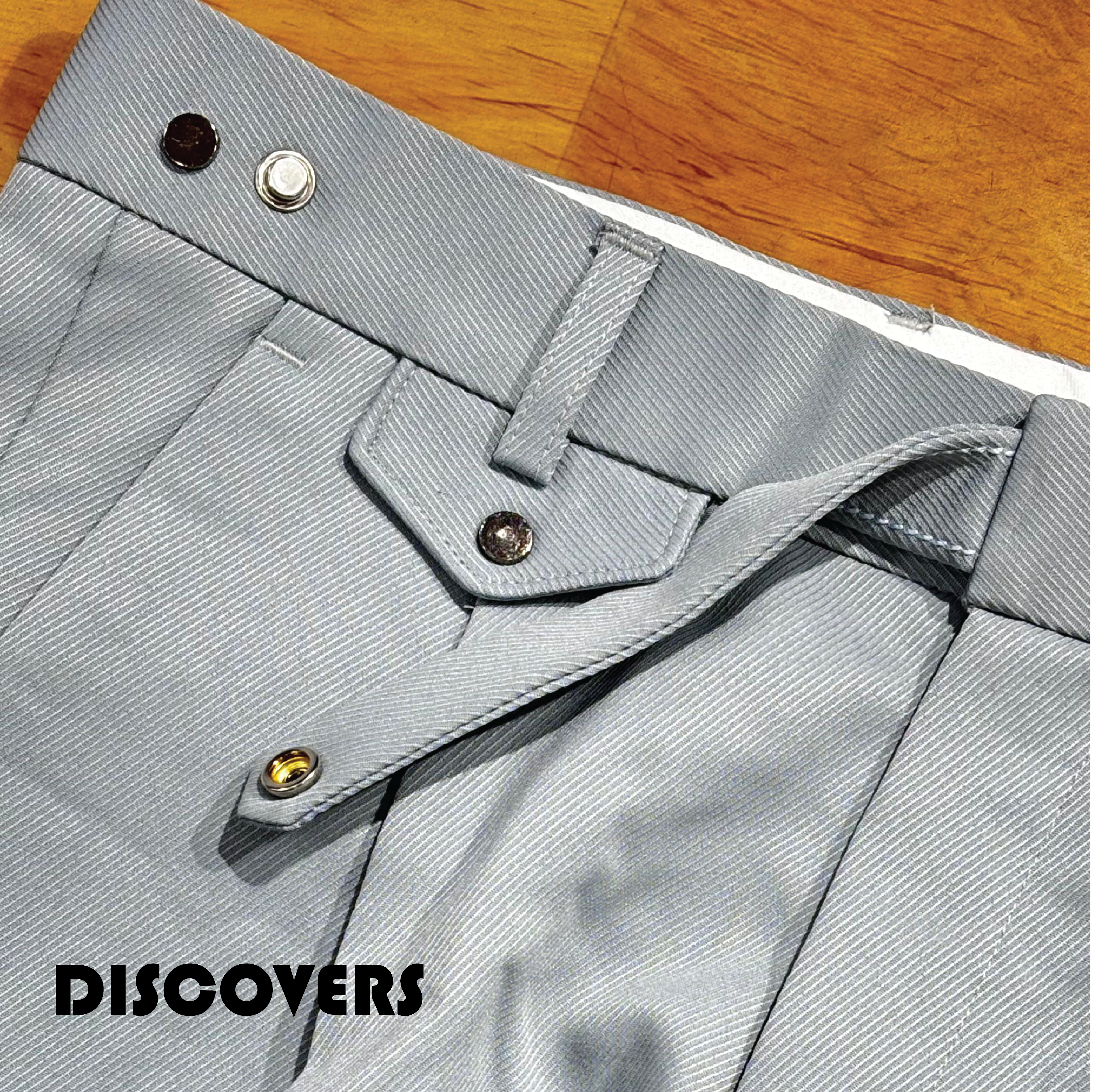 Men's Gurkha Pants, Classic Military Style, Casual Trousers