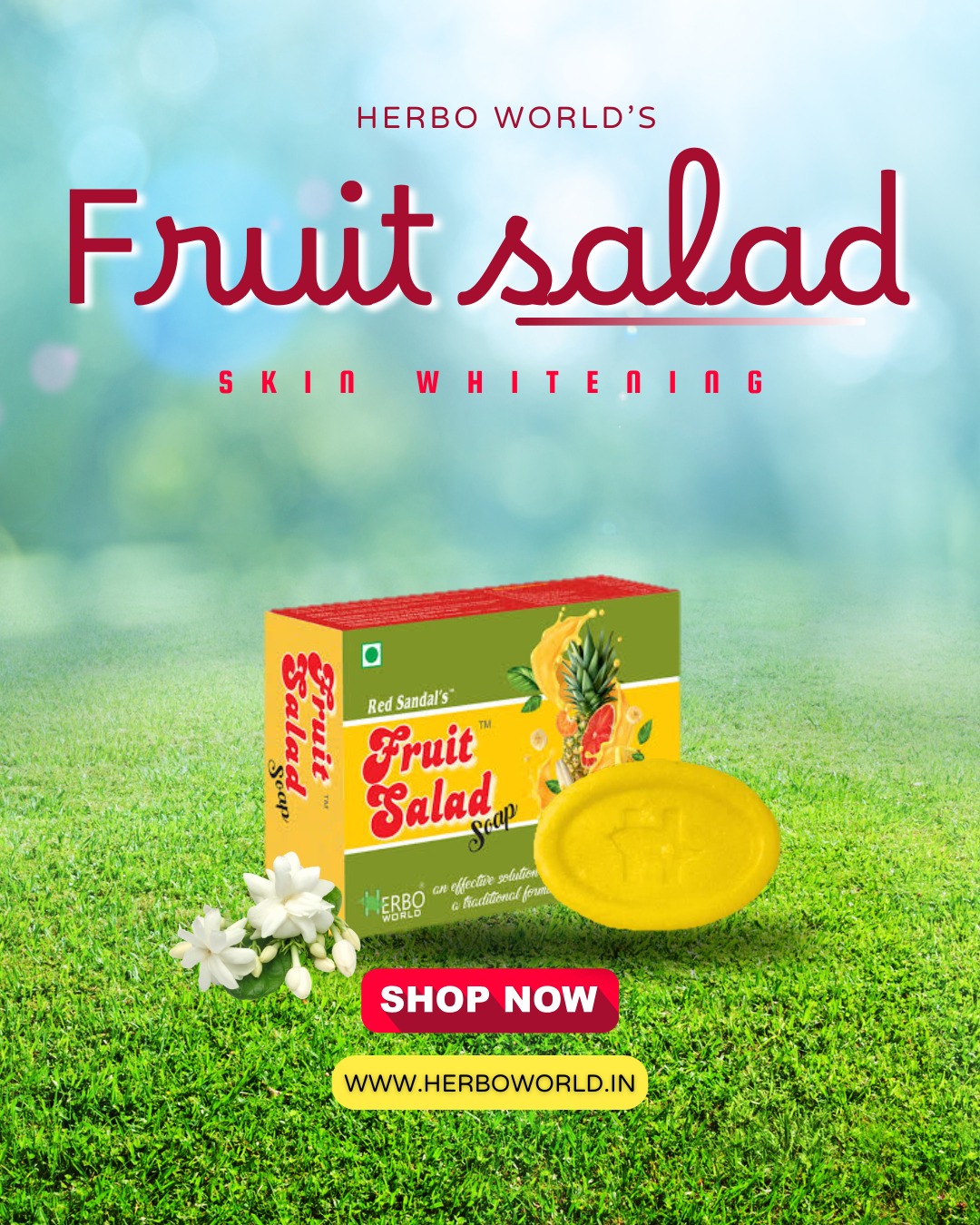 Fruit Salad® Soap with Papaya (75g) Pack Of 5 (Buy 5 + Get 1 Free)
