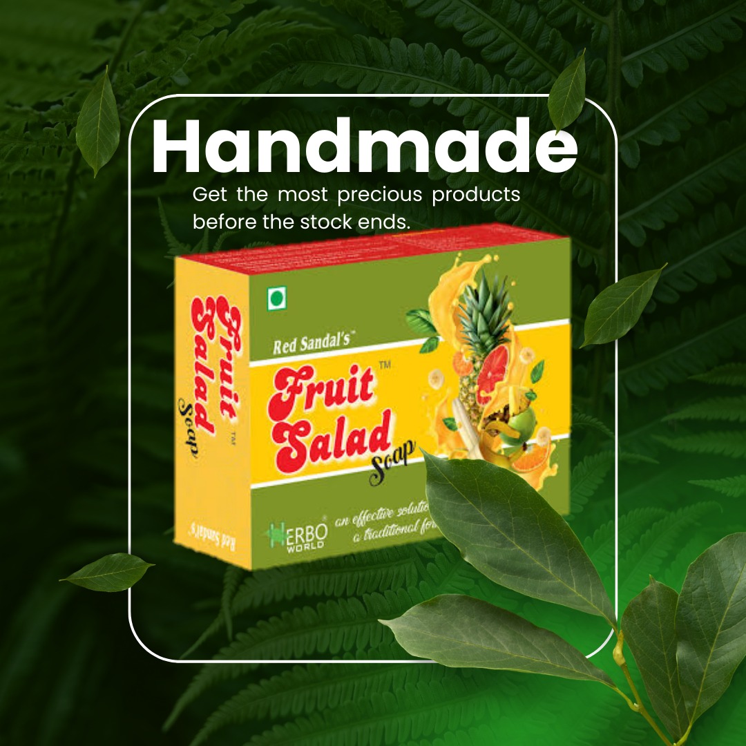  Fruit Salad Glycerin Soap Premium Soap (100g) Pack Of 2 - GET 30% OFF