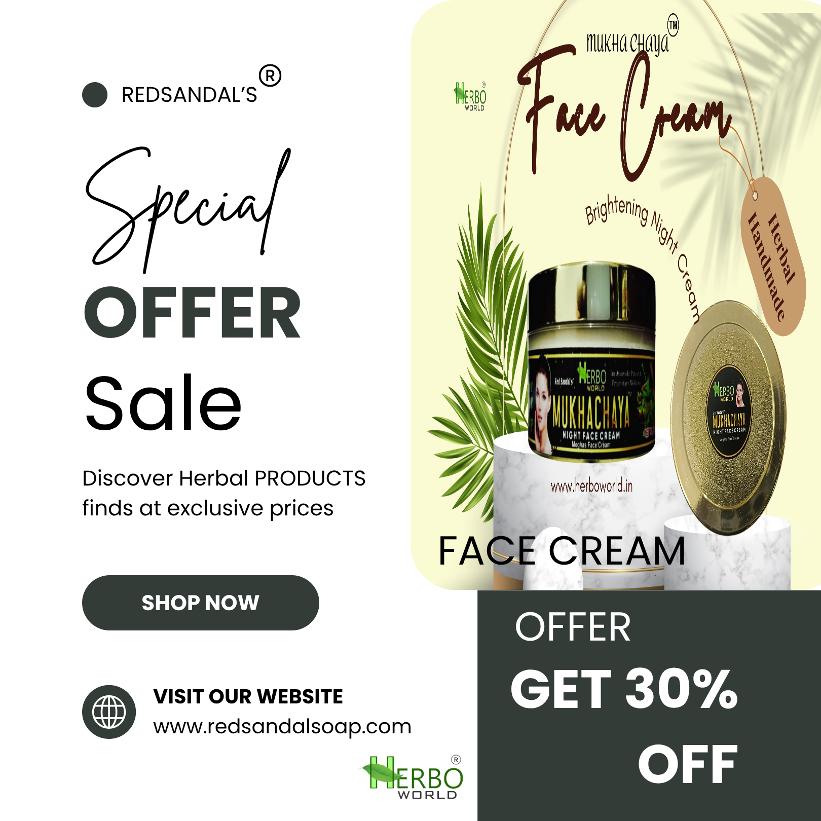 🌙 Mukha Chaya Night Face Cream – Get 30% off