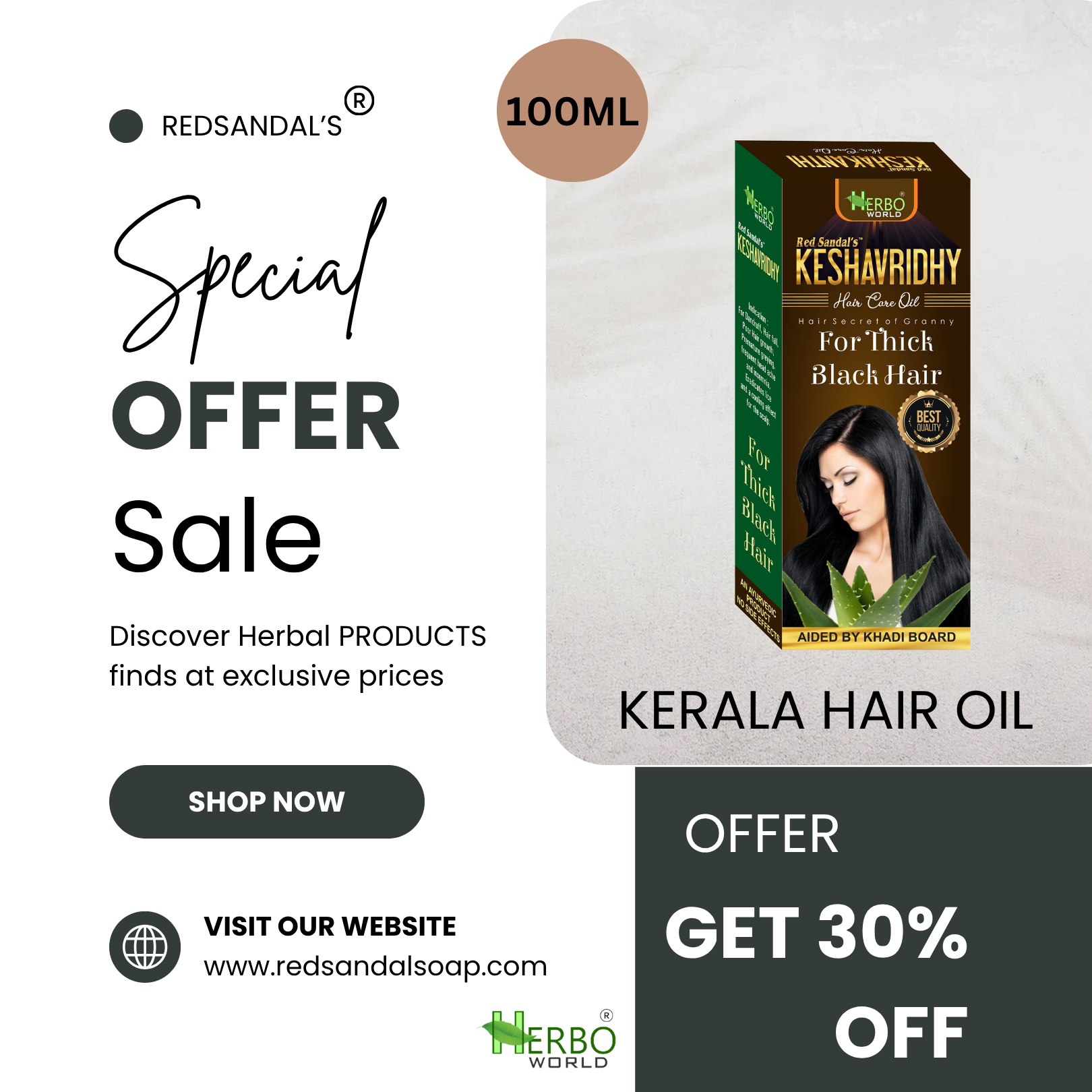 🌿 Keshavridhy Extra Power Herbal Hair Oil (100 ml) Get 30% OFF