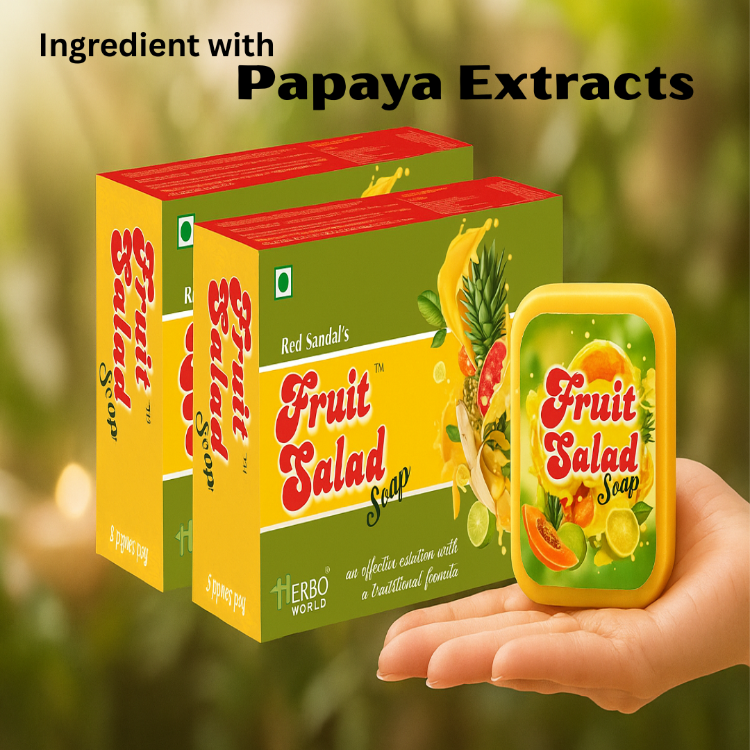Red Sandal Soap Pack Of 10 - Get 160/- Worth Of Glycerin Soap 100% Free